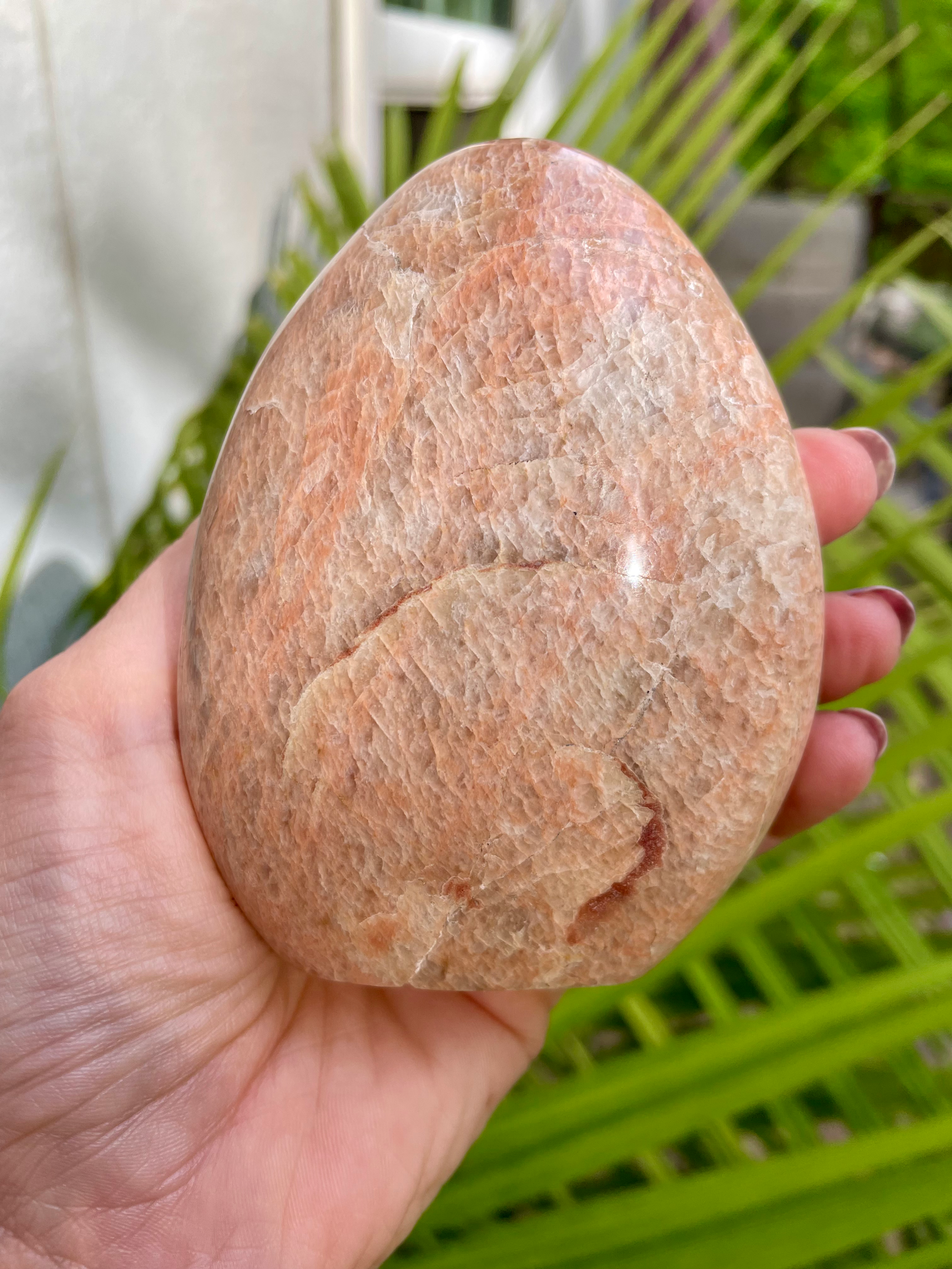 Peach Moonstone Freeform•Divine Femininity•Sensuality•Protection•Creativity