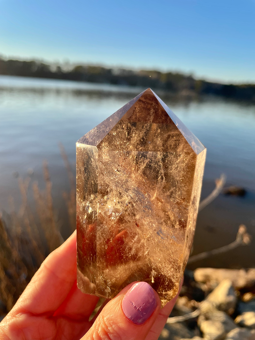 Thumbnail: Chunky Smoky Quartz •Grounding•Clears Negative Thoughts & Fears