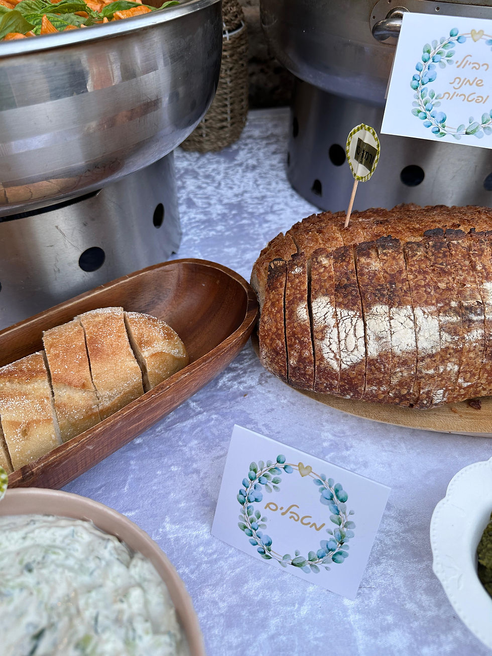 תמונה ממוזערת: כרטיסי הושבה/סימון מאכלים (4 יח')