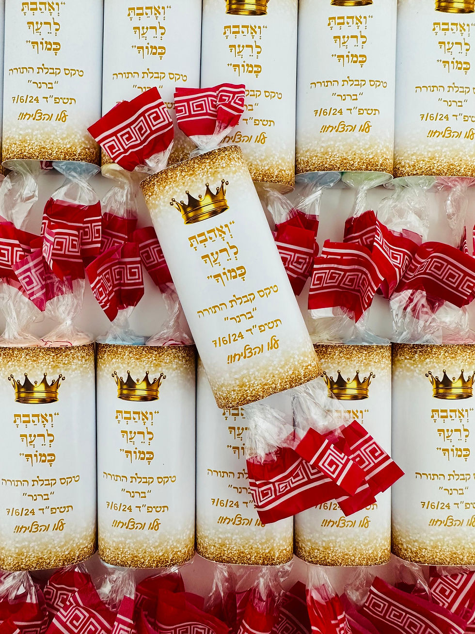 תמונה ממוזערת: מארז ממותג לטקס קבלת ספר תורה (1 יח')