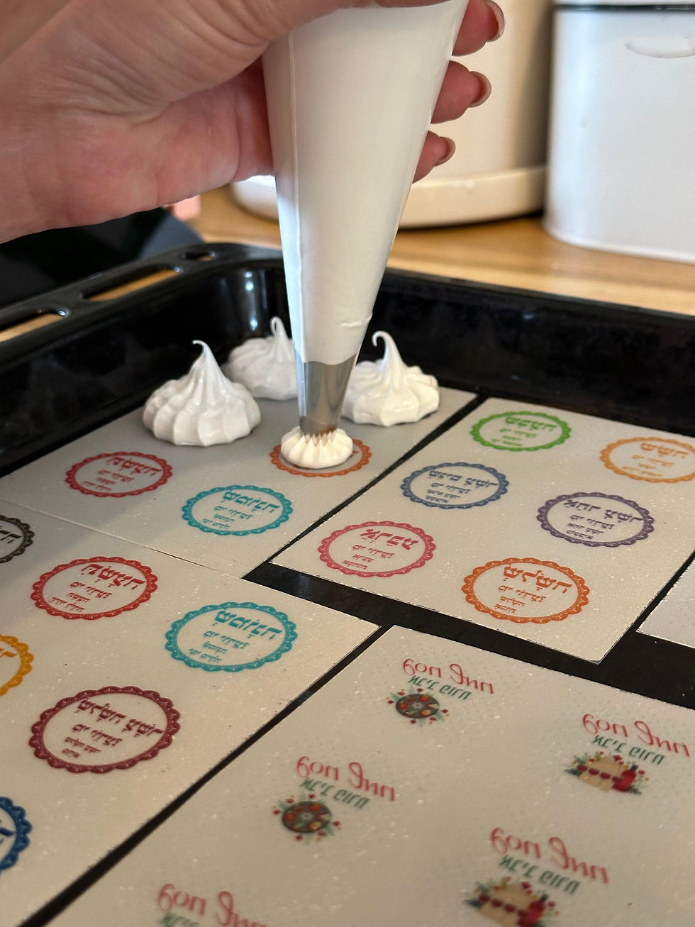 תמונה ממוזערת: דף טרנספר ממותג לנשיקות/שוקולד- פסח