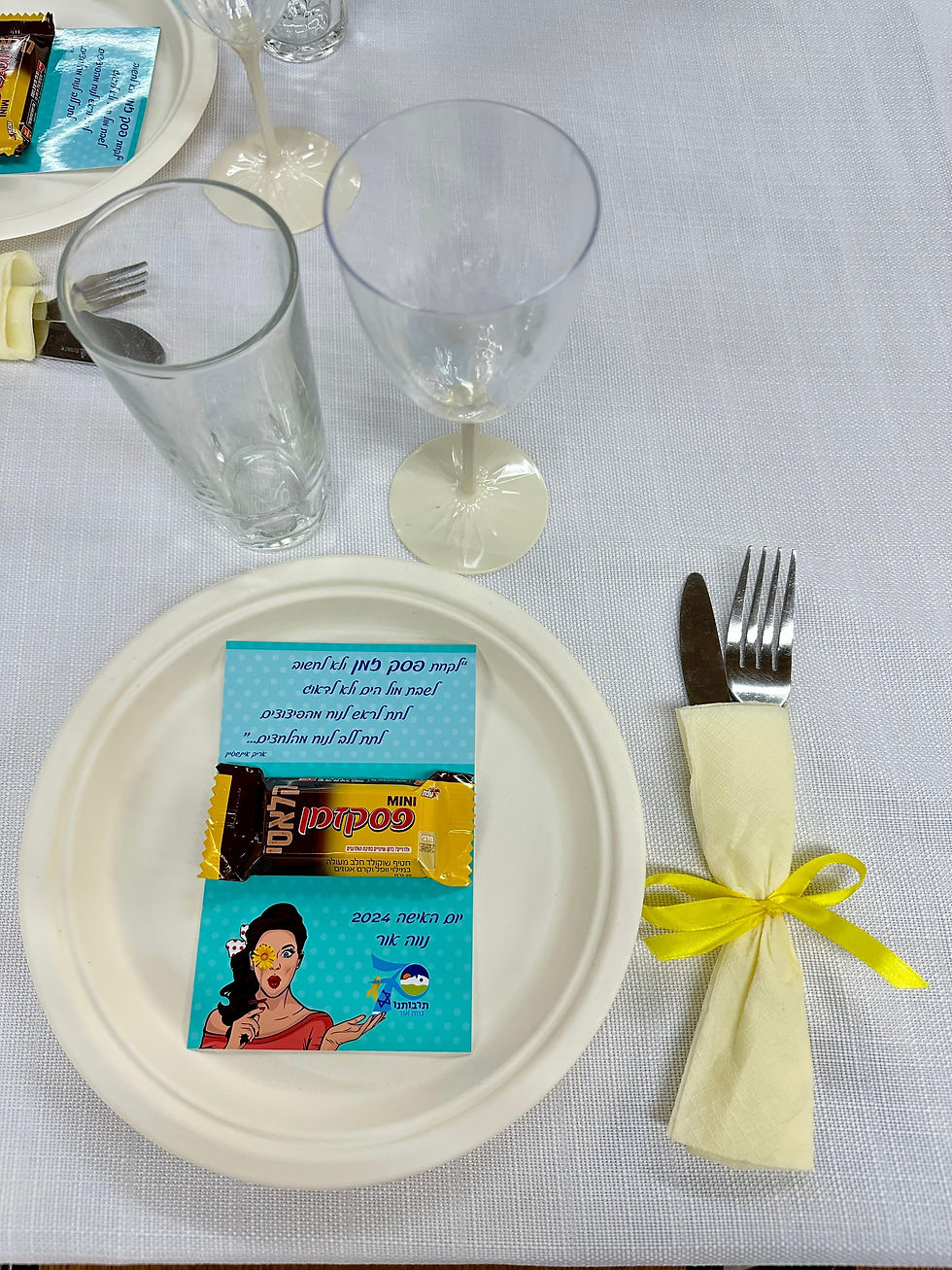 תמונה ממוזערת: גלוית העצמה עם מיני שוקולד פסק זמן