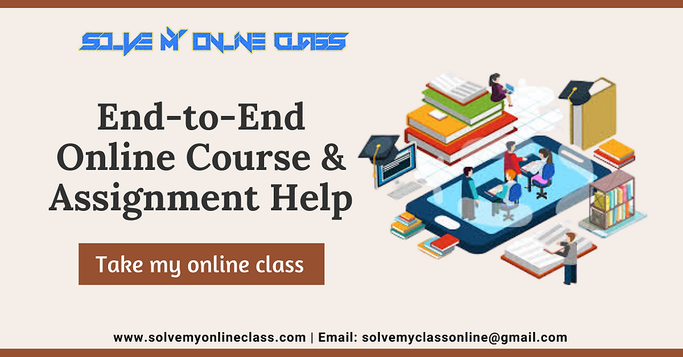 Solve My Online Class