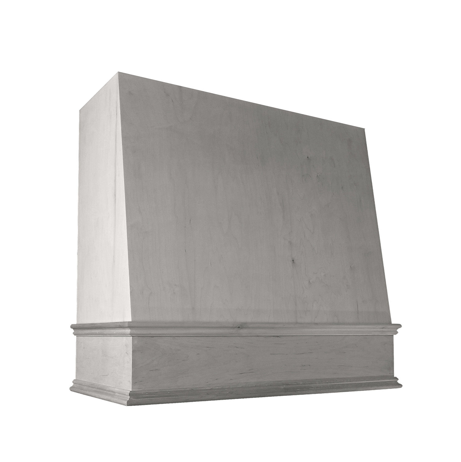 Angled Wood Hood - Classic Smooth - Timber Grey