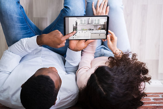 Couple Looking For New Kitchen In Their New Home.jpg