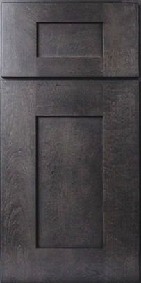 Dark Grey Maple Stained Kitchen Cabinets are In-Stock and Ship Fully Assembled. Start Your Free Kitchen Design and Transform Your Space with Beautiful Solid Wood Prefab Cabinets.