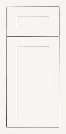 Off-White RTA Shaker Cabinets with Inset Doors are In Stock and Ready to Ship.