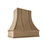 Thumbnail: Curved Wood Hood - Classic with Strapping - Timber