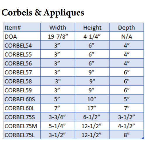 Thumbnail: Petite Natural Slim Shaker Kitchen Cabinets - Corbels & Appliques