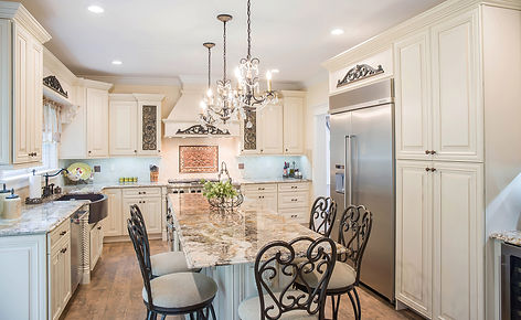 Featuring a Traditional Raised Panel Door Style, These Elegant Creamy White Cabinets Feature a Decorative Accent Glaze and are a Beautiful Choice for Traditional Kitchens & Bath Designs. These Premium All Wood Cabinets are In-Stock and Ship Directly to Your Home or Jobsite. Request a Free Kitchen Design or Quote to Start Your Project.