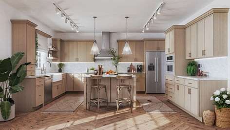 Combining the Popular Look of Rift Oak with a Trendy Slim Shaker Door Profile, This Solid Wood Cabinet is Built to Impress. Wooden Dovetail Drawers, Soft Close Doors & Drawers, and a Beautiful White Oak Finish Will Make a Lasting Impression.