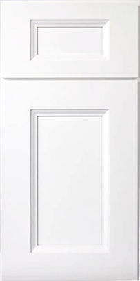 Shop In-Stock Beautiful Transitional Kitchen Cabinets with a Bright White Painted Finish and Recessed Panel Door Style. These Quality All Wood RTA Kitchen Cabinets Feature Our QUICK-Assembly System to Save You More Time.