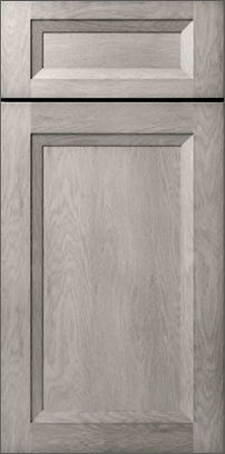 Aspen White Shaker Door and Drawer Front Sample Image