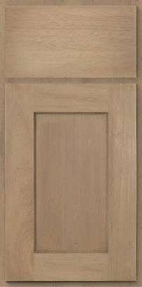 Aspen White Shaker Door and Drawer Front Sample Image
