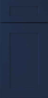These Beautiful Dark Navy Blue RTA Kitchen Cabinets are In Stock and Ready to Ship to Your Home or Jobsite. These Quality All Wood Cabinets feature Solid Wood Cabinet Boxes, Wooden Dovetail Drawers, Soft Close Doors & Drawers, and Cabinet Sides that are Painted to Match - No Finish Panels Are Required.