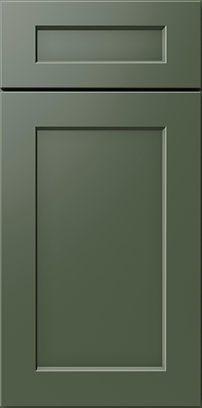 Aspen White Shaker Door and Drawer Front Sample Image