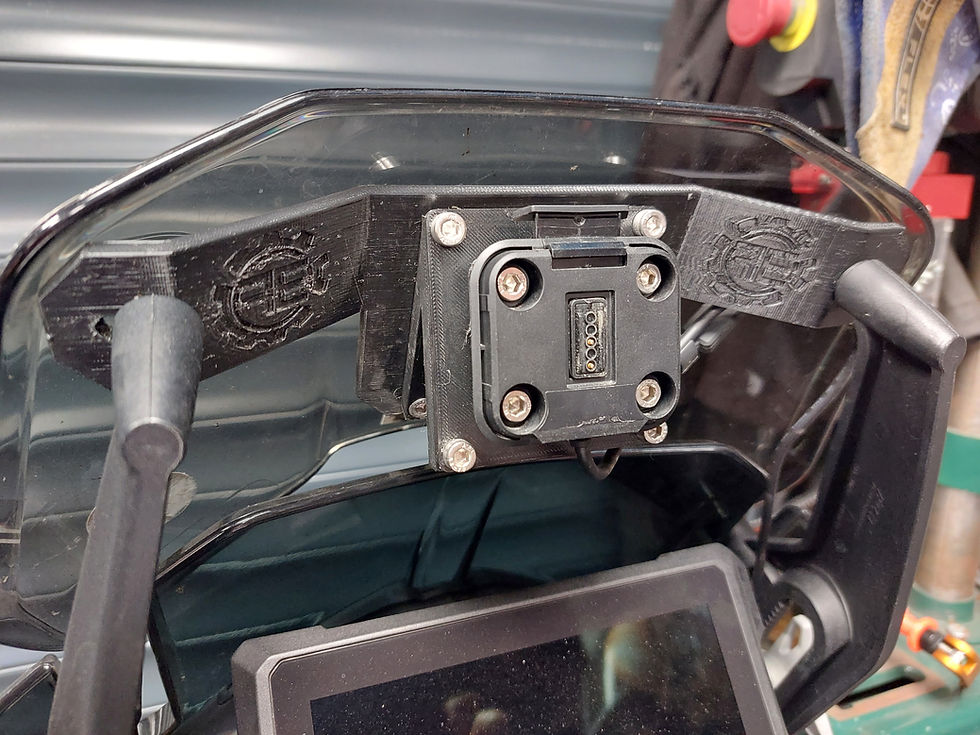 Garmin Zumo XT bracket Mysite 1