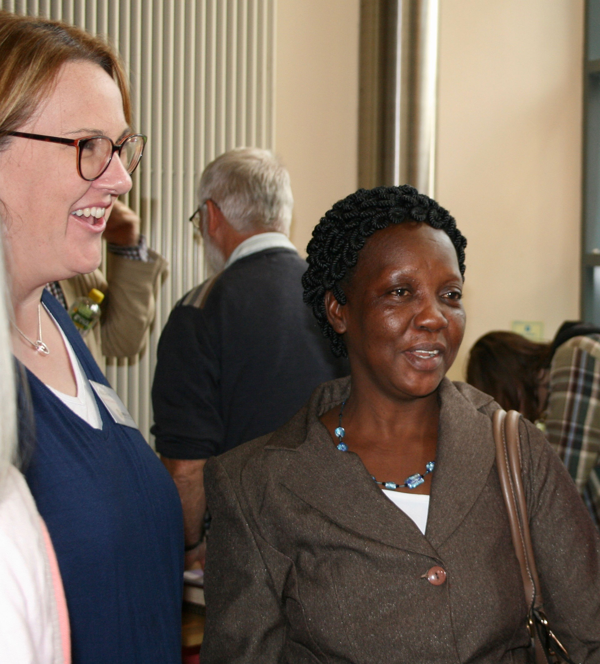 Linda with Mama Rejoice