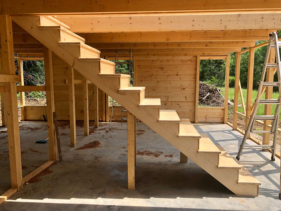 It's so easy to get to the second floor now!