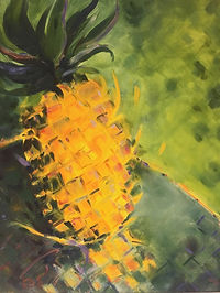 Yellow Dancing on Green