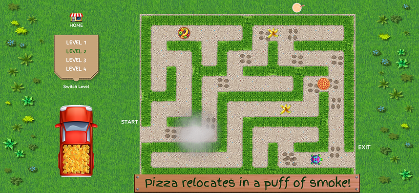 Catch that Pizza! Maze Game screenshot 2