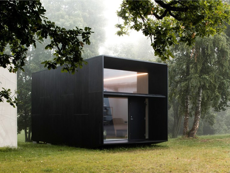 MINIMUM DESIGN PROJETOS PARA PEQUENOS ESPAÇOS CASA PRÉ FABRICADA