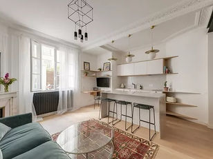 Apartamento masculino com sutis toques clássicos