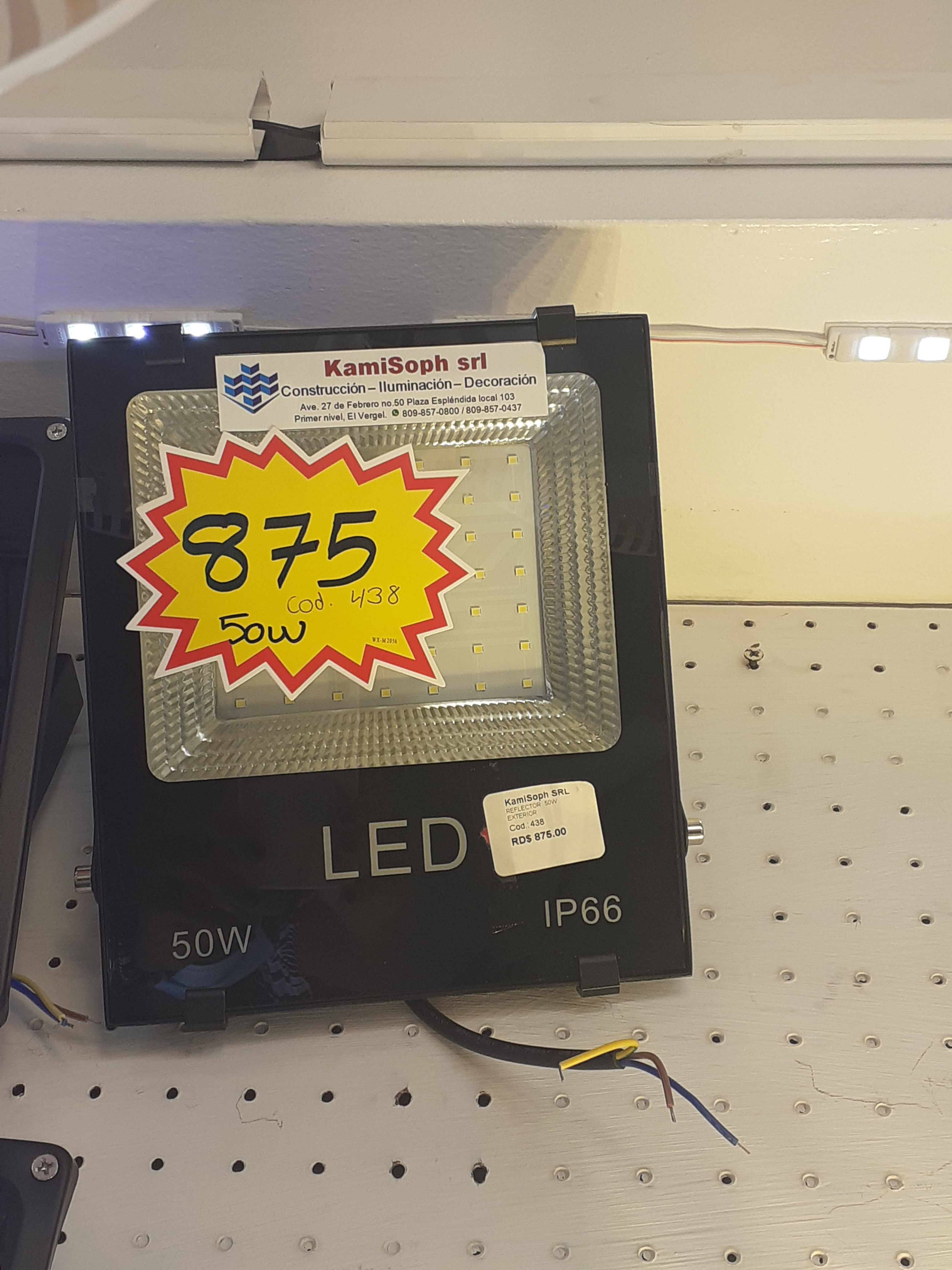 Reflector eléctrico de 50w