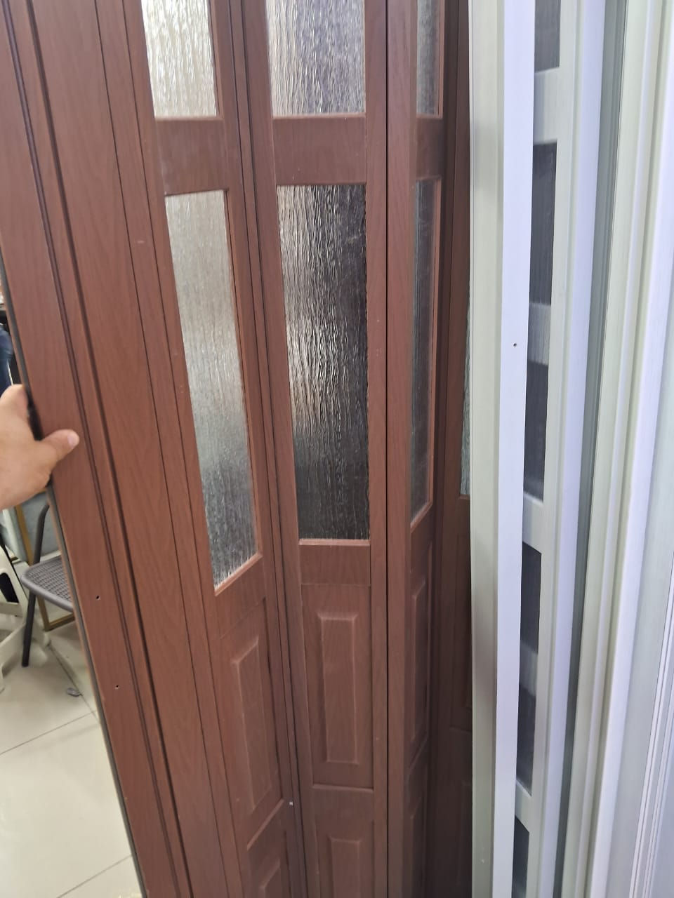 Miniatura: Puerta Plegable de Vitrales PVC (Ver descripcion, precios x medidad)