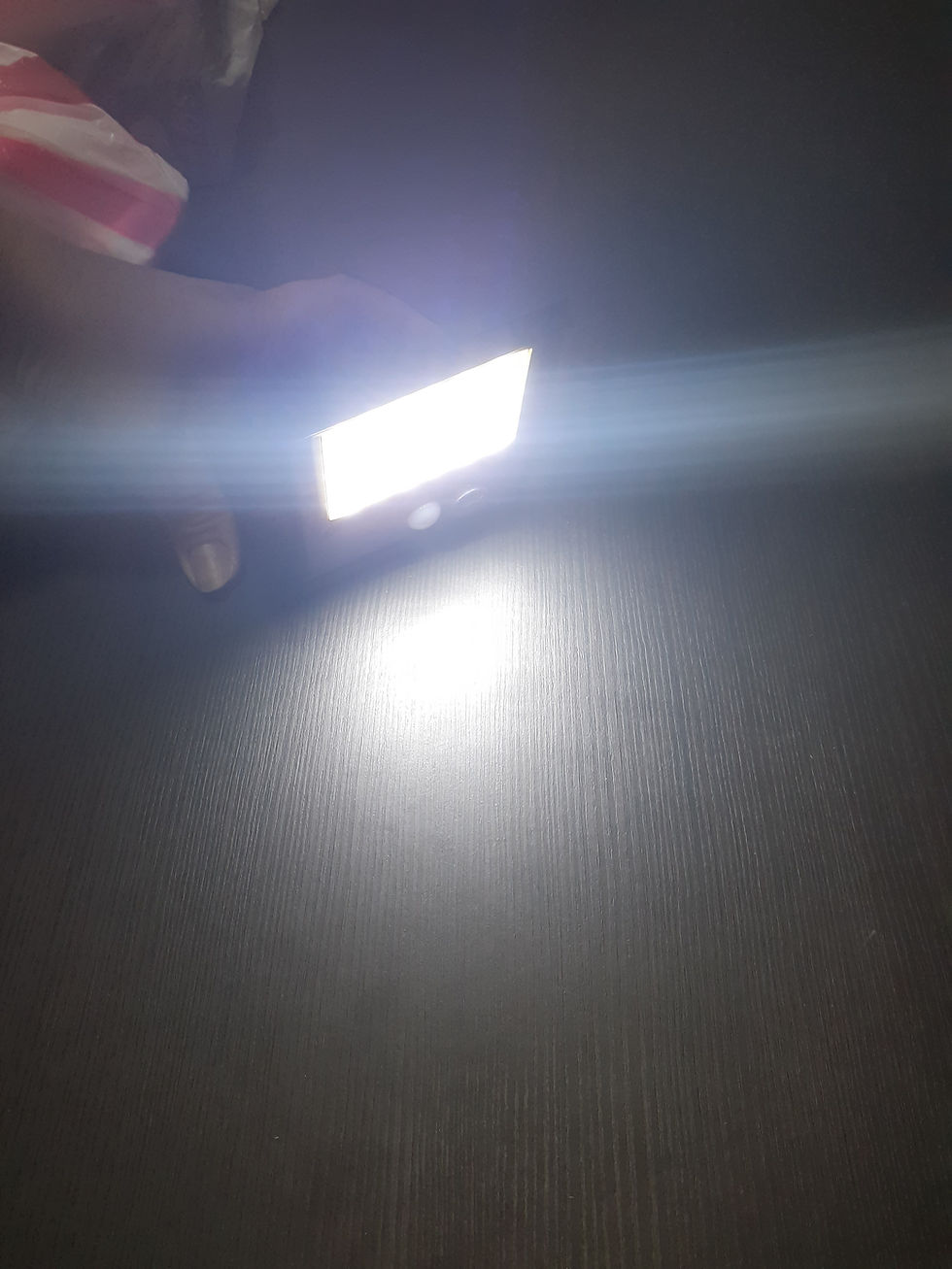 Miniatura: Luz con de celda solar 5w con sensor de movimiento 