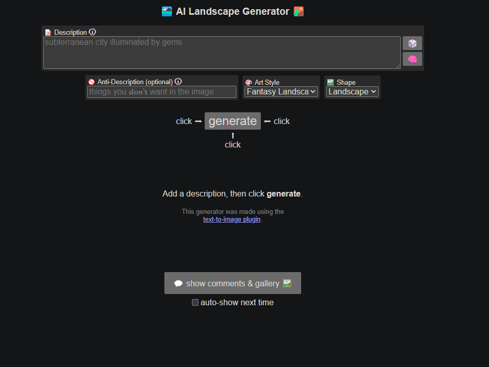 a screenshot of the home page of perchnce.org