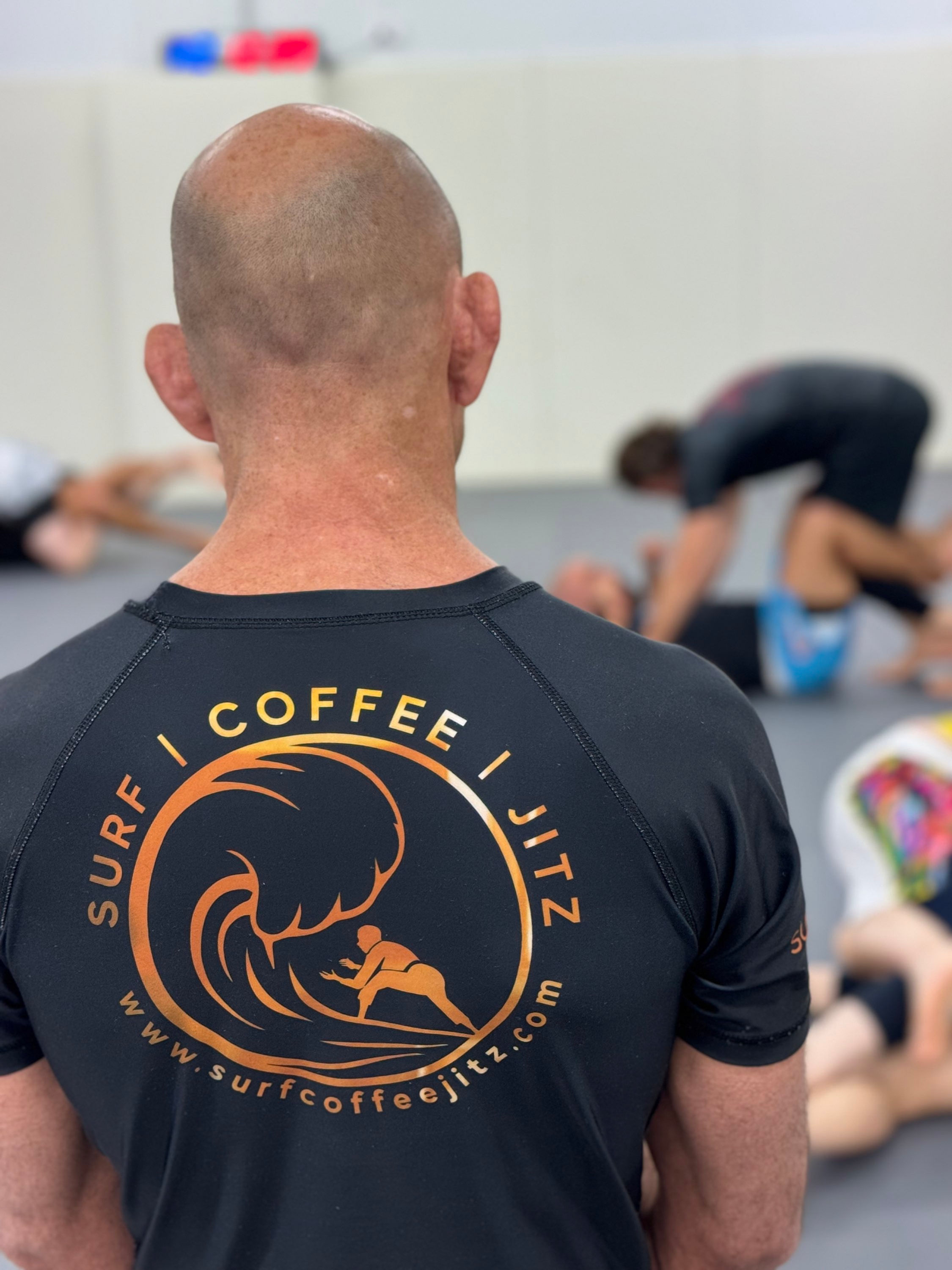 ADULTS Long Sleeve ‘COFFEE’ Rash Guards
