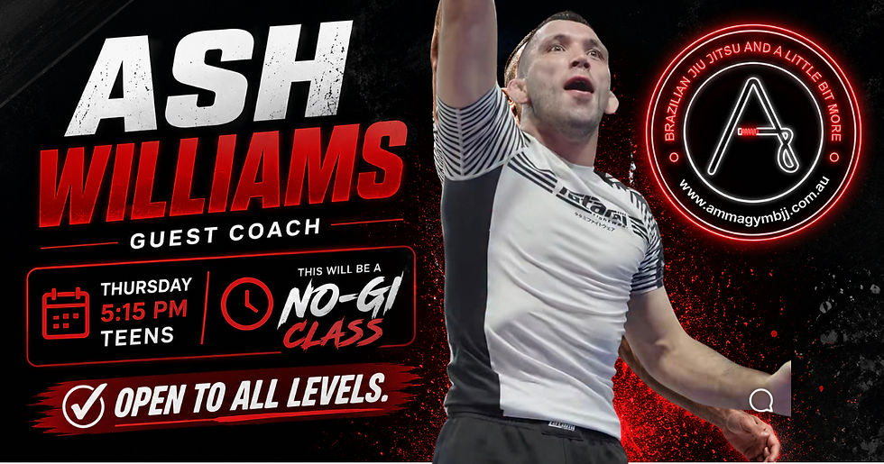 TEENS GUEST COACH - ASH WILLIAMS
