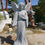 Thumbnail: 4 Foot Hand Carved Marble Angel Statue