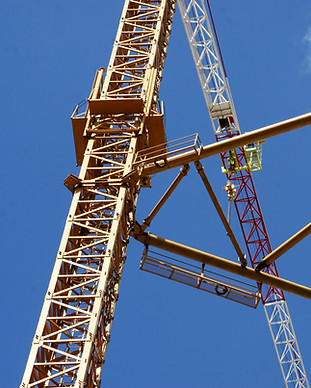 grue échafaudage