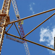 grue échafaudage
