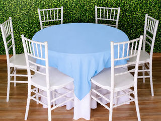 Conjunto Mesa redonda com 6 cadeiras Tiffany para aluguel