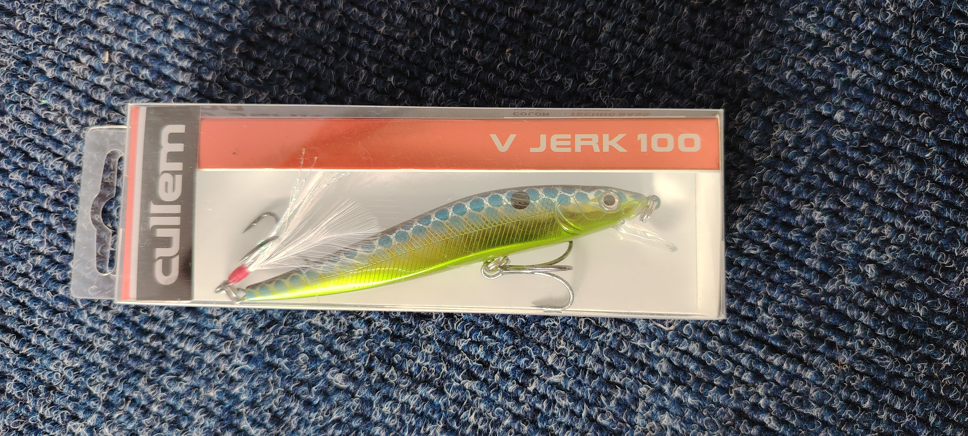 CULLEM Pro Series V JERK 100mm 10,5g (TECHNO BASS)