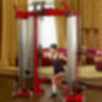 Multipowerstation Ausfallschritt