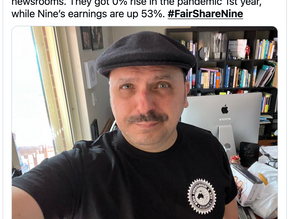 Nine Journos Turn Up to Work in Union T-Shirts as They Fight for More Pay