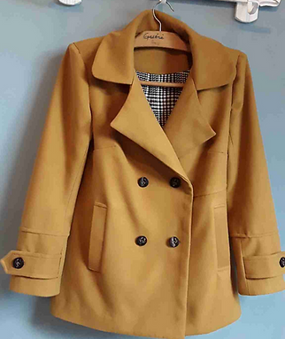 Couture manteau doublé par Martine
