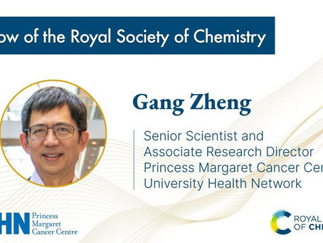 Dr. Gang Zheng Named Fellow Royal Society of Chemistry