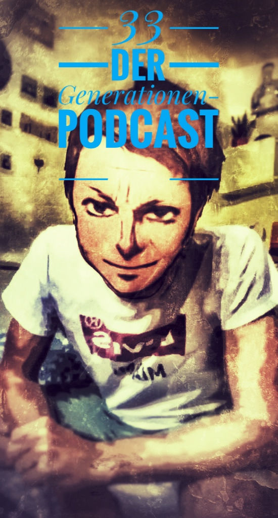 So sieht das Coverbild des Podcasts von Lars Reckermann aus. der Podcast heißt 33 Minuten