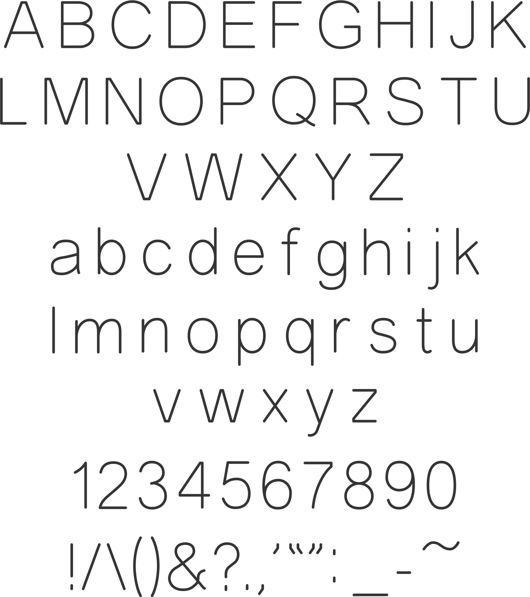 Arial Vertical Text