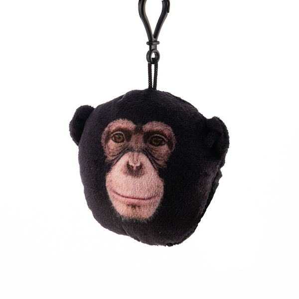 Miniatura: Porta Chaves Peluche com Som de Animal Selvagem