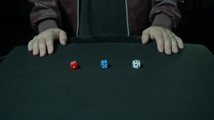 Miniatura: Non Gimmicked Dice 6 Pack/White