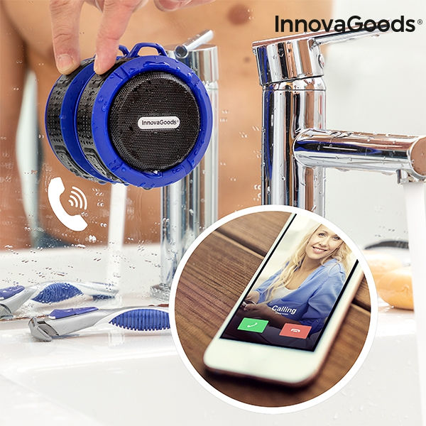 Miniatura: Coluna Bluetooth S/ Fios á Prova de Água