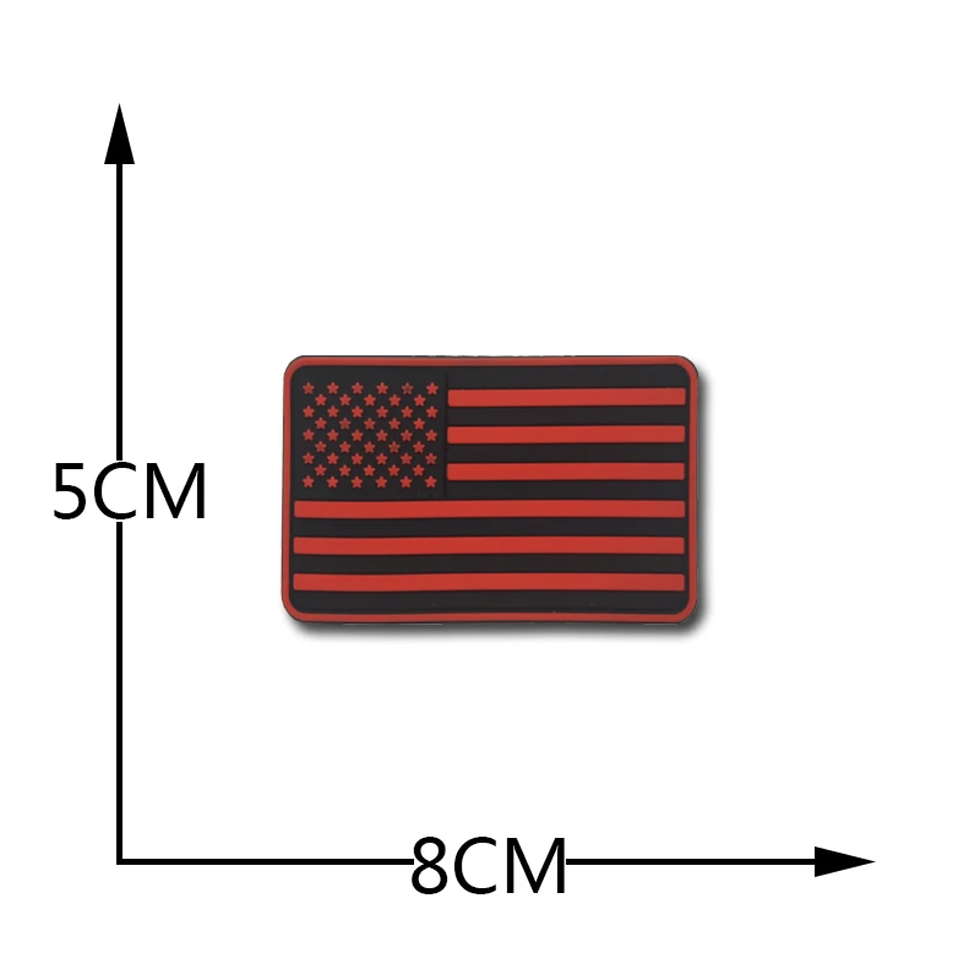 Thumbnail: PVC US Flag Patch