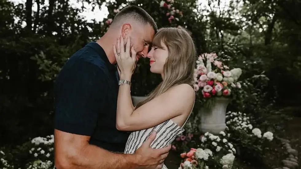 Taylor Swift e Travis Kelce sposi