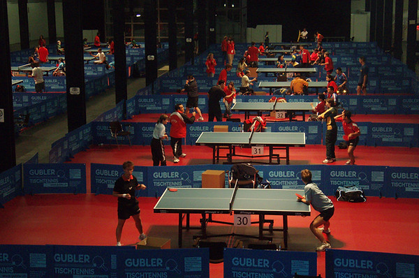 compétition de tennis de table